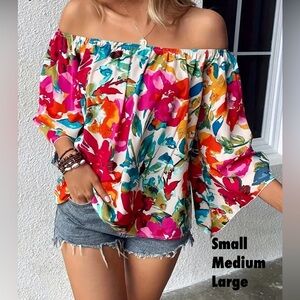 Spring flowered top